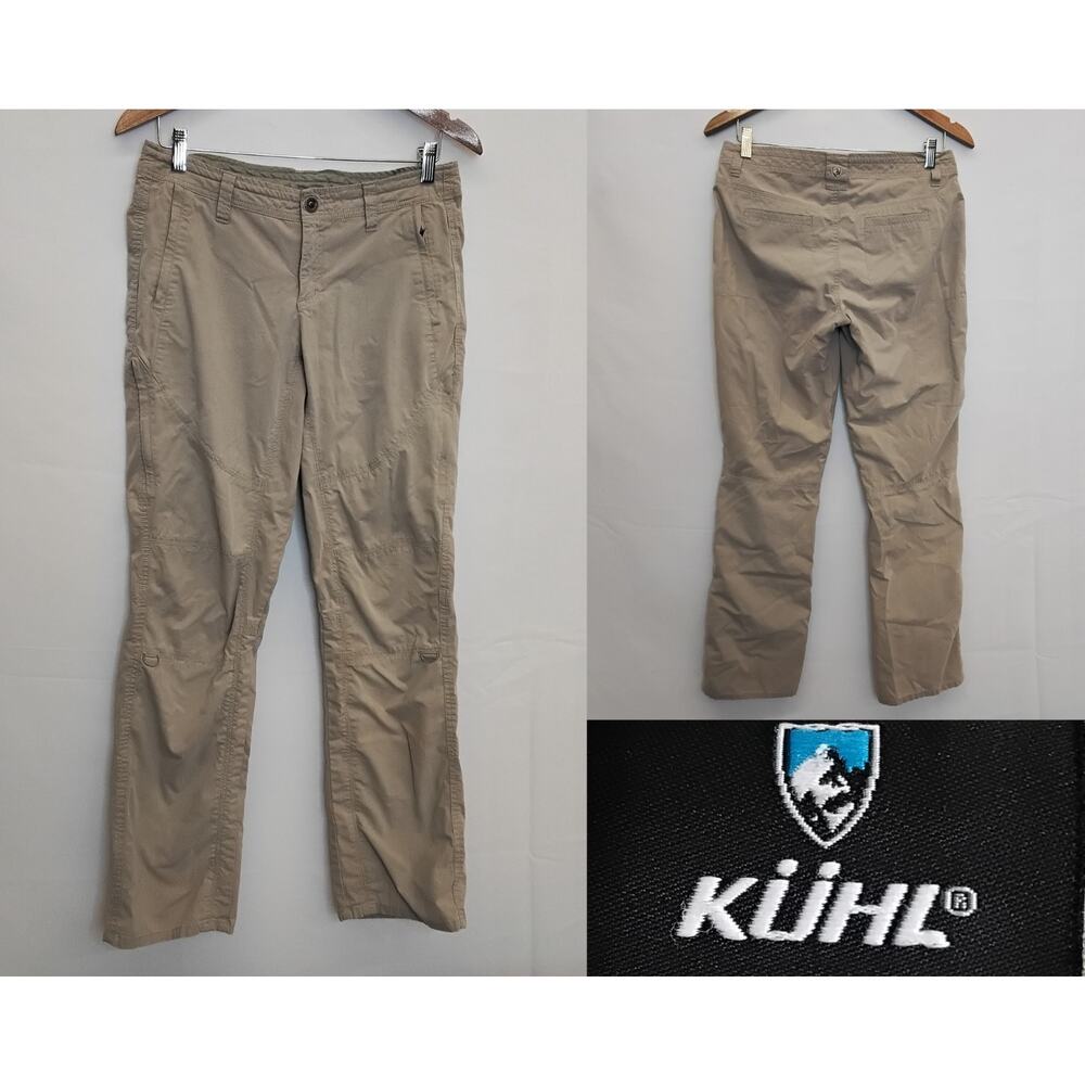 Kuhl Pants Women's 8 (29x31) Khaki Lightweight Hiking Pants #W4624
